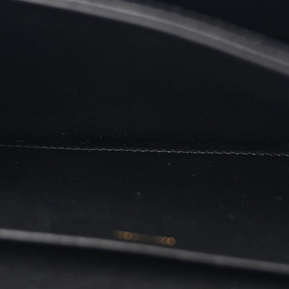 Celine Shiny Calfskin Medium Triomphe Black 7 of 12