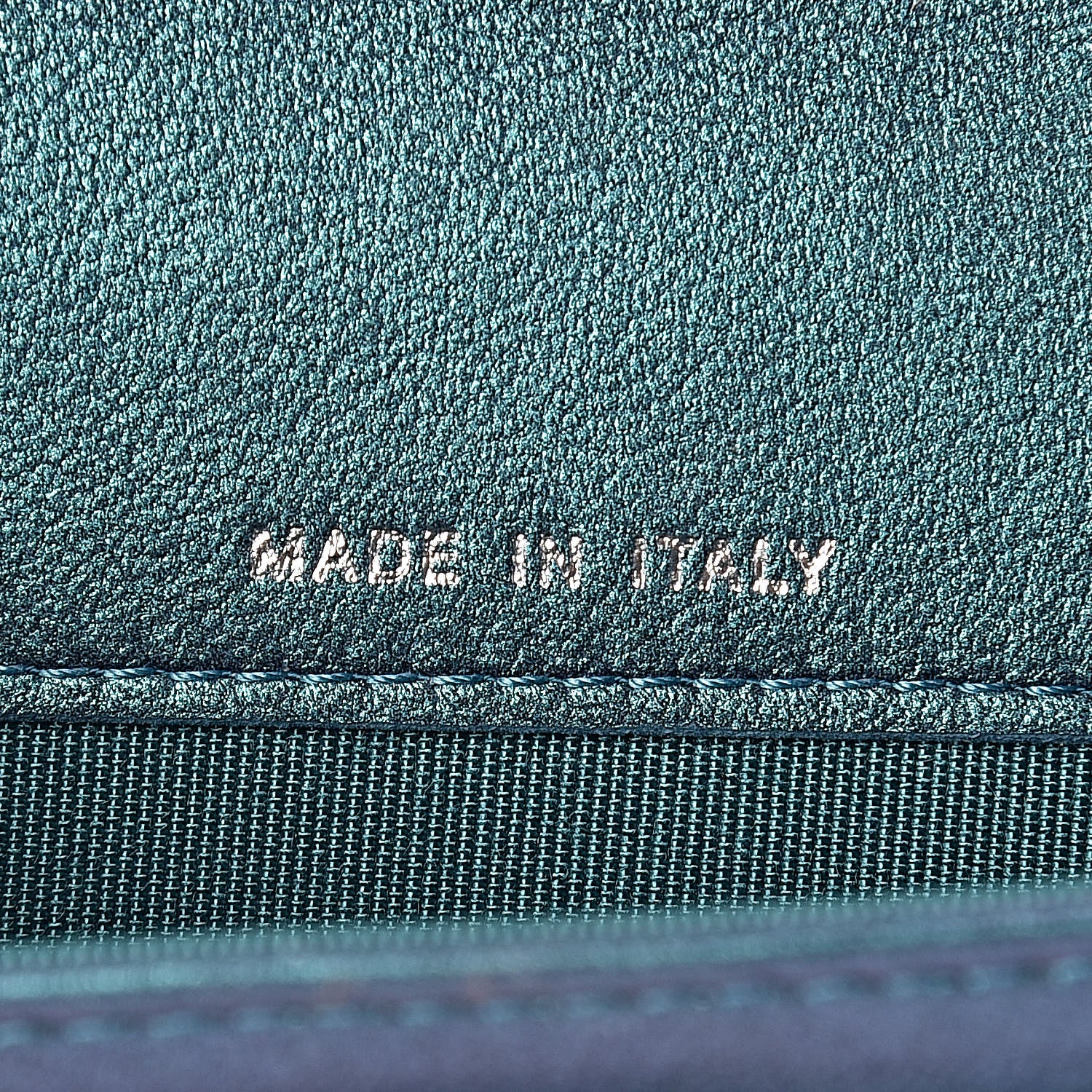 Chanel Iridescent Lambskin Quilted Flap Card Holder Turquoise 7 of 10