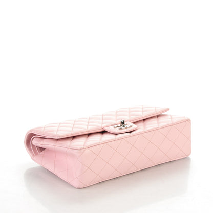 Chanel Lambskin Quilted Medium Double Flap Light Pink 4 of 8