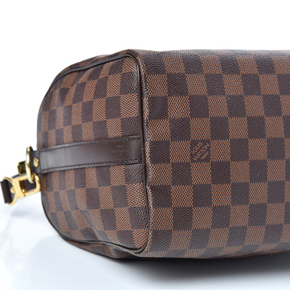Louis Vuitton Damier Ebene Speedy Bandouliere 25 9 of 13