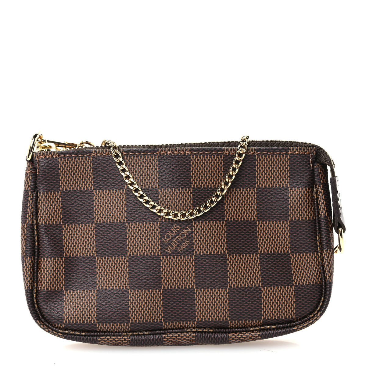 Louis Vuitton Damier Ebene Mini Pochette Accessories 1 of 10