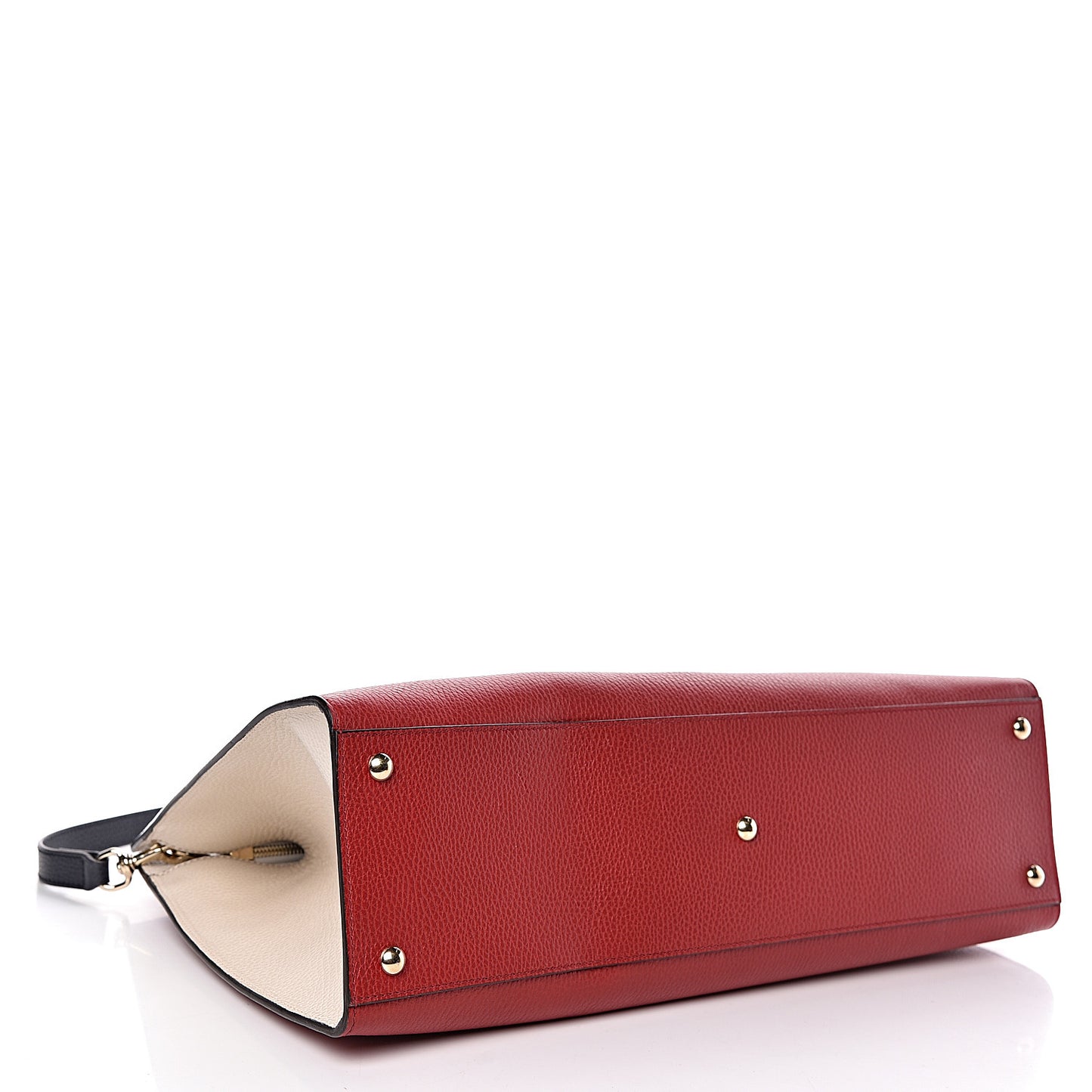 Dollar Calfskin Large Soho Top Handle Satchel Hibiscus Red Mystic White Blue