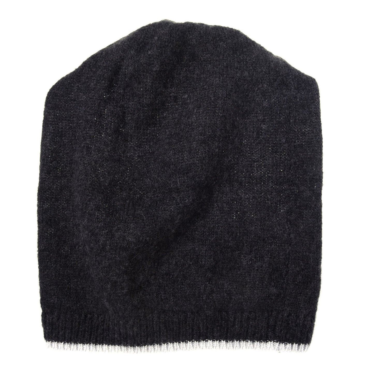 Cashmere Blend CC Beanie Hat Dark Grey