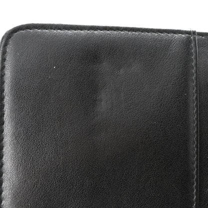 Chanel Aged Calfskin Quilted Gabrielle Wallet On Chain WOC White Black 12 of 14
