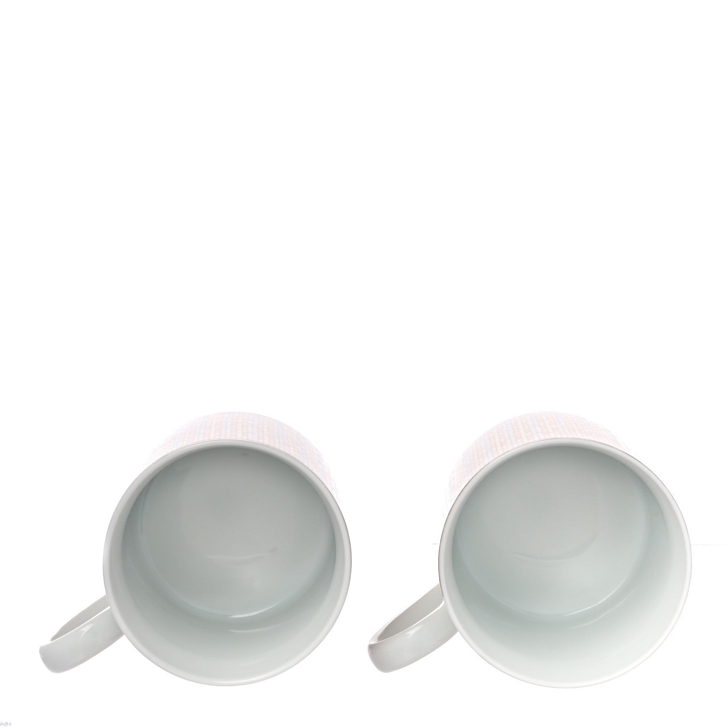 Hermes Porcelain Mosaique au 24 Mug Set of 2 Gold 5 of 9