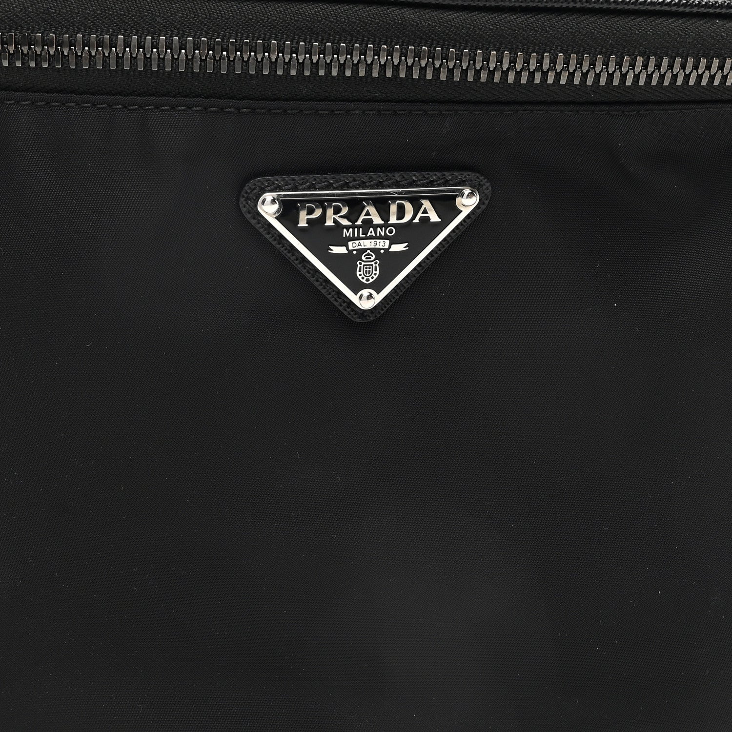 Prada Re-Nylon Saffiano Belt Bag Black 6 of 9