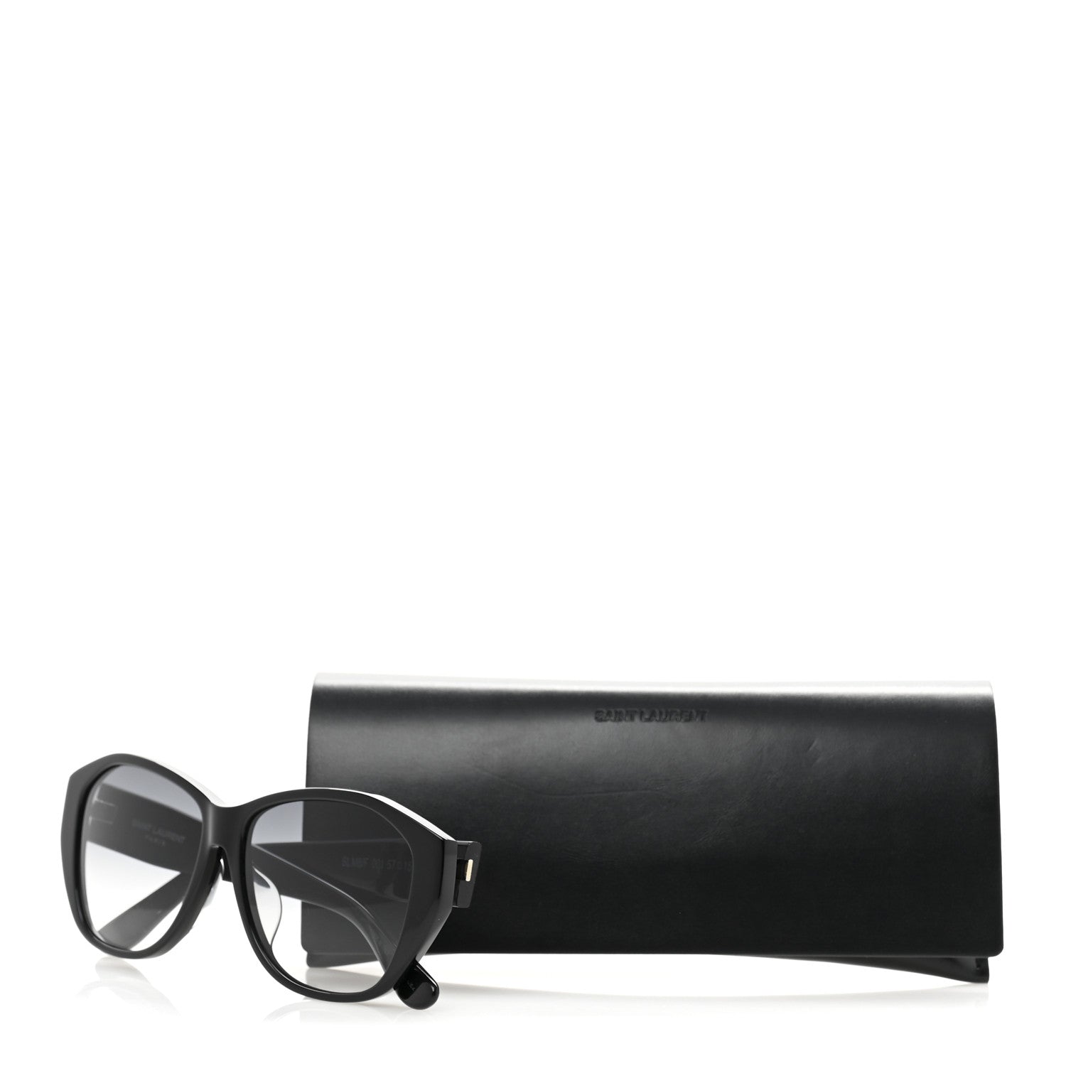 Saint Laurent Acetate SLM8/F Sunglasses Black 8 of 8