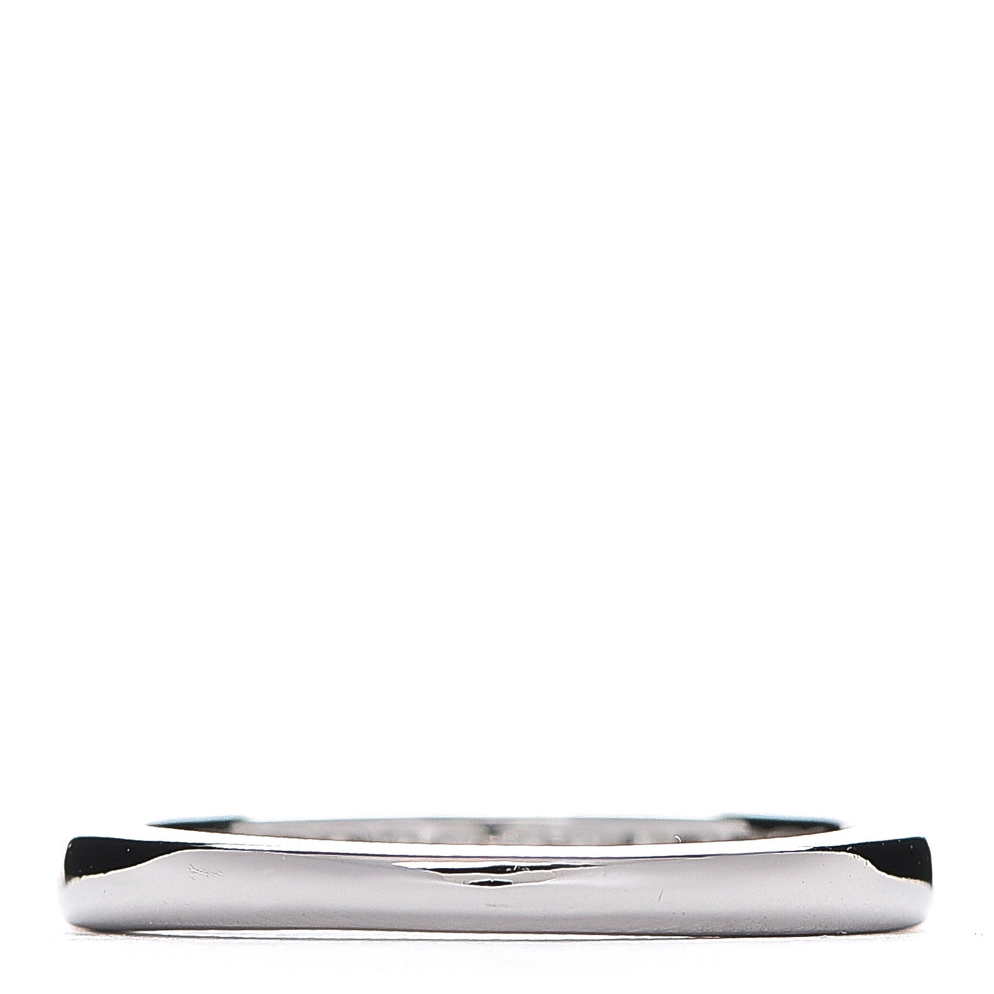 Platinum Diamond .37ctw Half Circle Wedding Band Ring 49 5