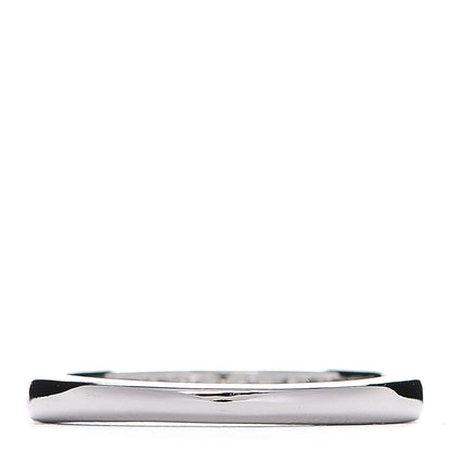 Tiffany Platinum Diamond .37ctw Half Circle Wedding Band Ring 49 5 2 of 4