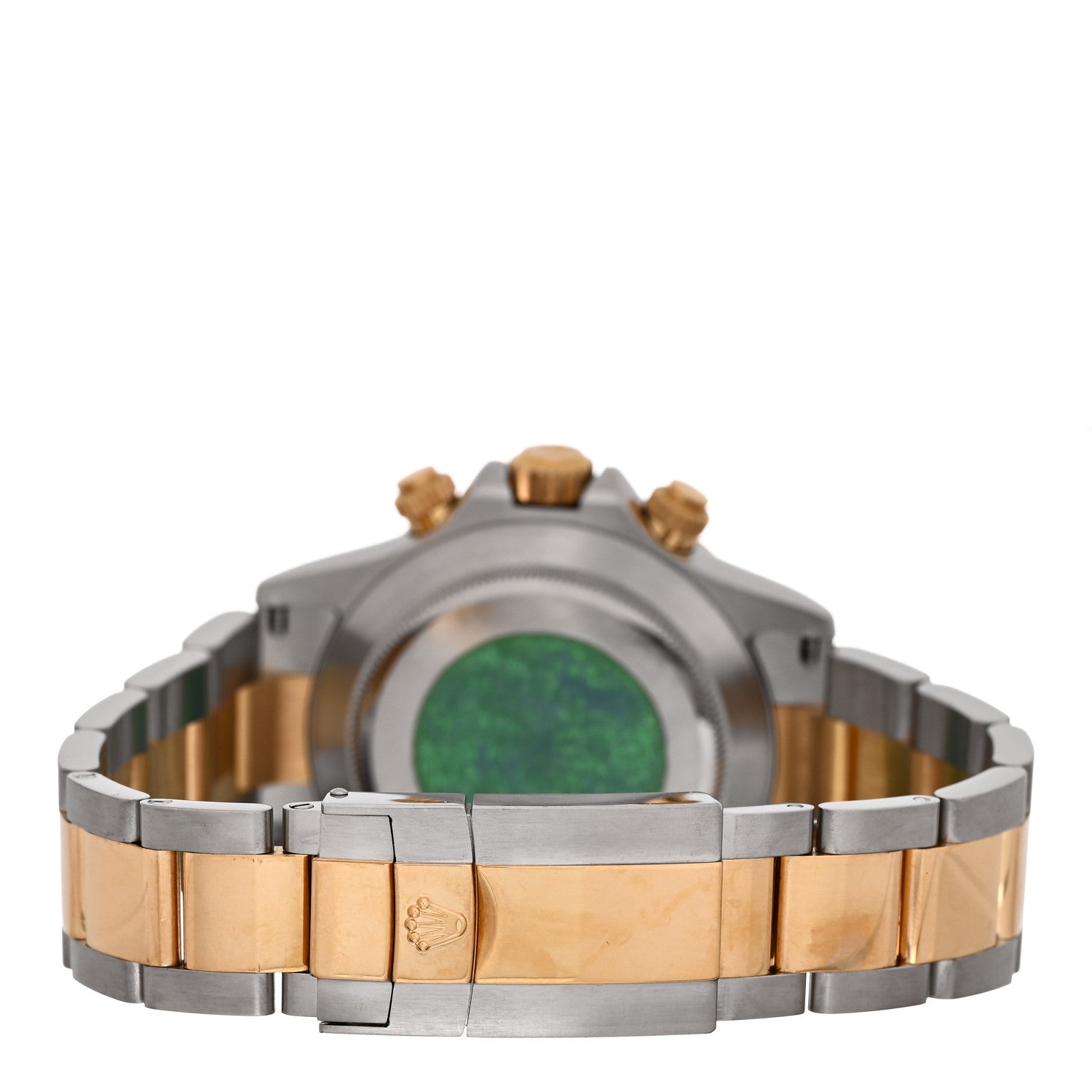 Rolex Stainless Steel 18K Yellow Gold Mother of Pearl 40mm Oyster Perpetual Cosmograph Daytona Watch 116523 3 of 5