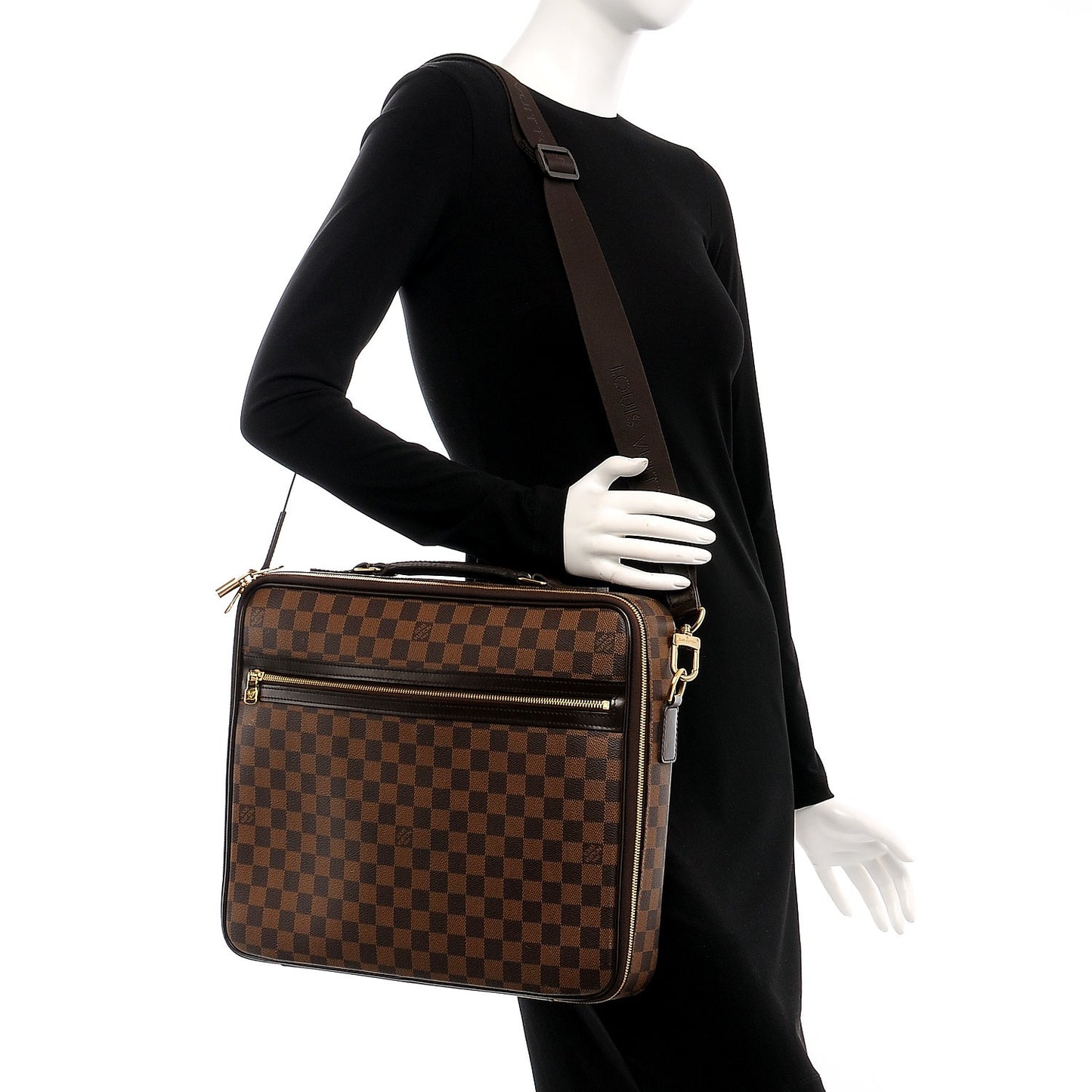 Damier Ebene Porte Ordinateur Sabana NM Computer Case