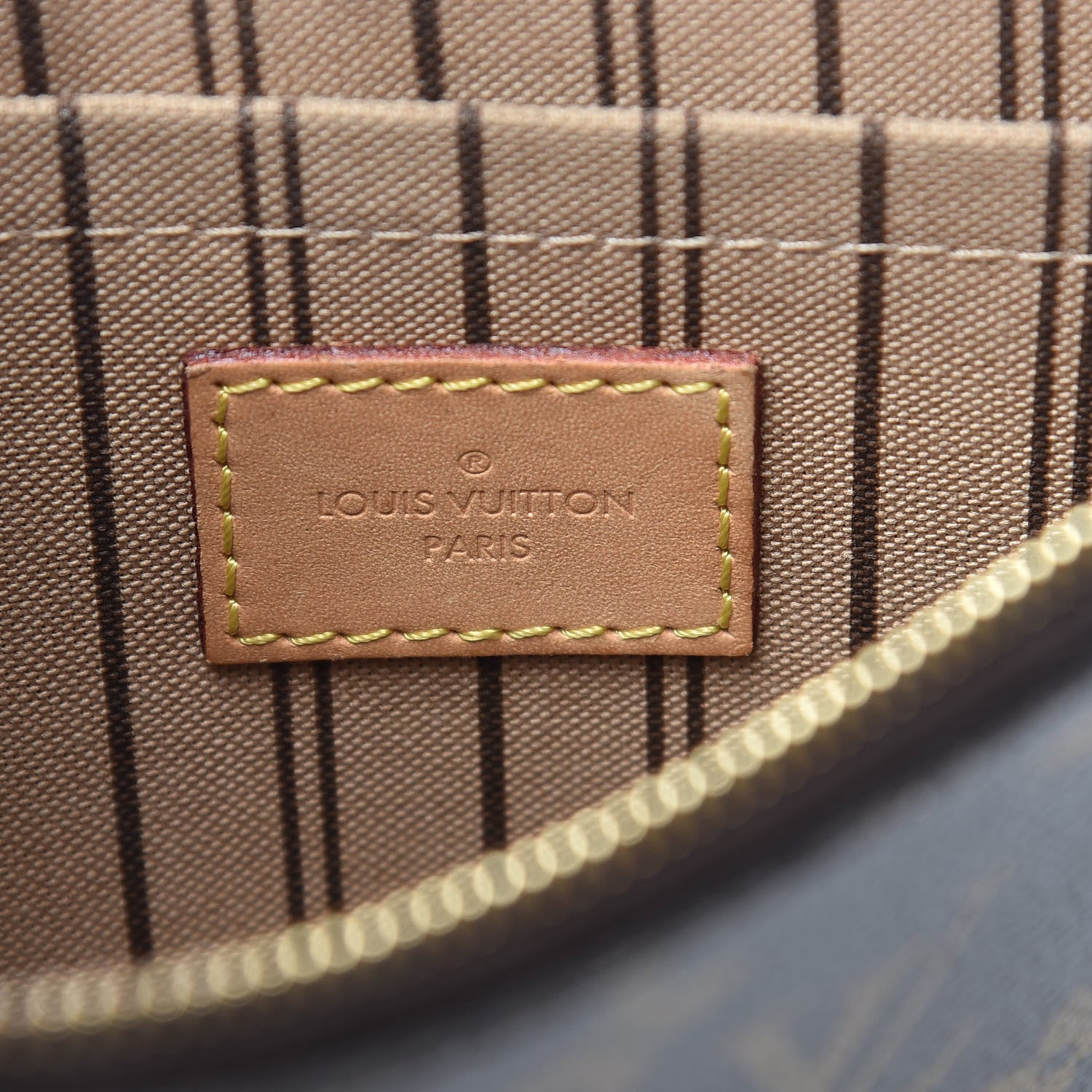 Louis Vuitton Monogram Neverfull MM GM Pochette 6 of 15