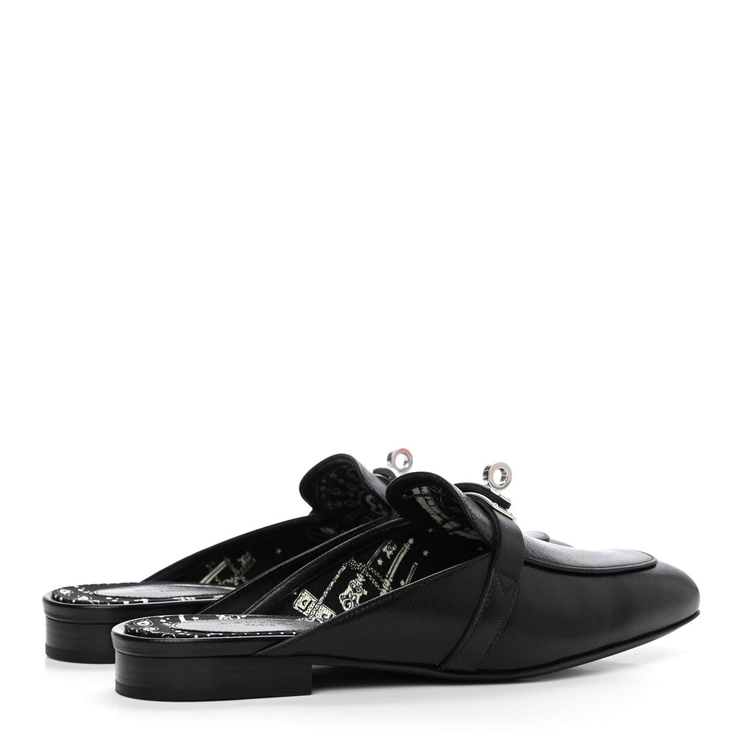 Goatskin Oz Mules 37 Black