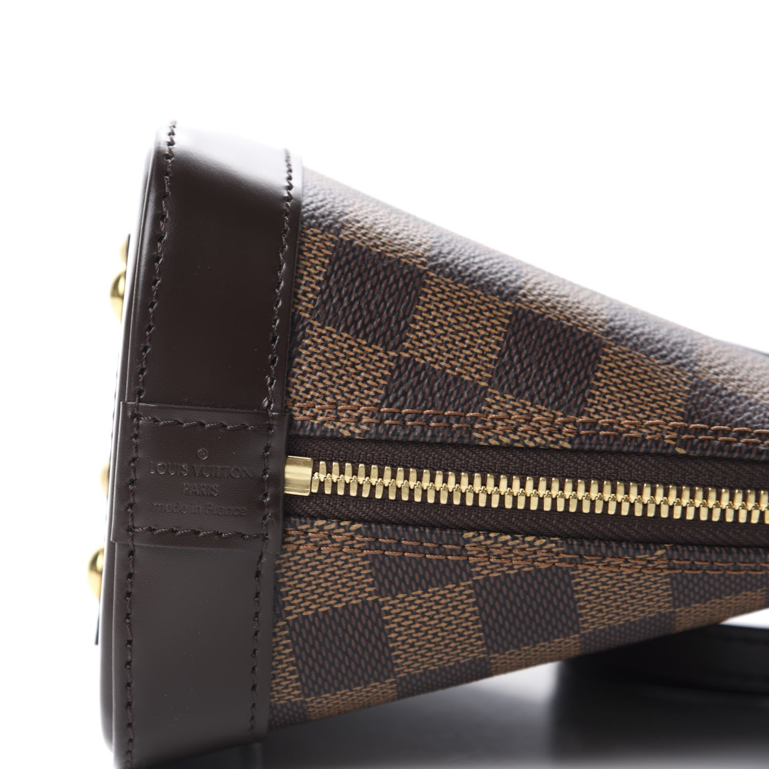 Louis Vuitton Damier Ebene Alma BB 8 of 10