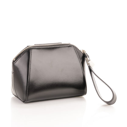 Givenchy Shiny Lord Calfskin Small Antigona Beauty Wristlet Black 3 of 7