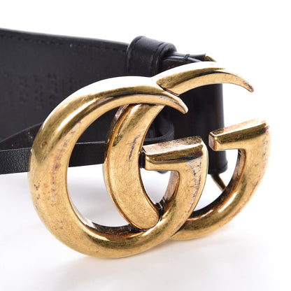 Gucci Calfskin Double G 40mm Belt 90 36 Black 8 of 8