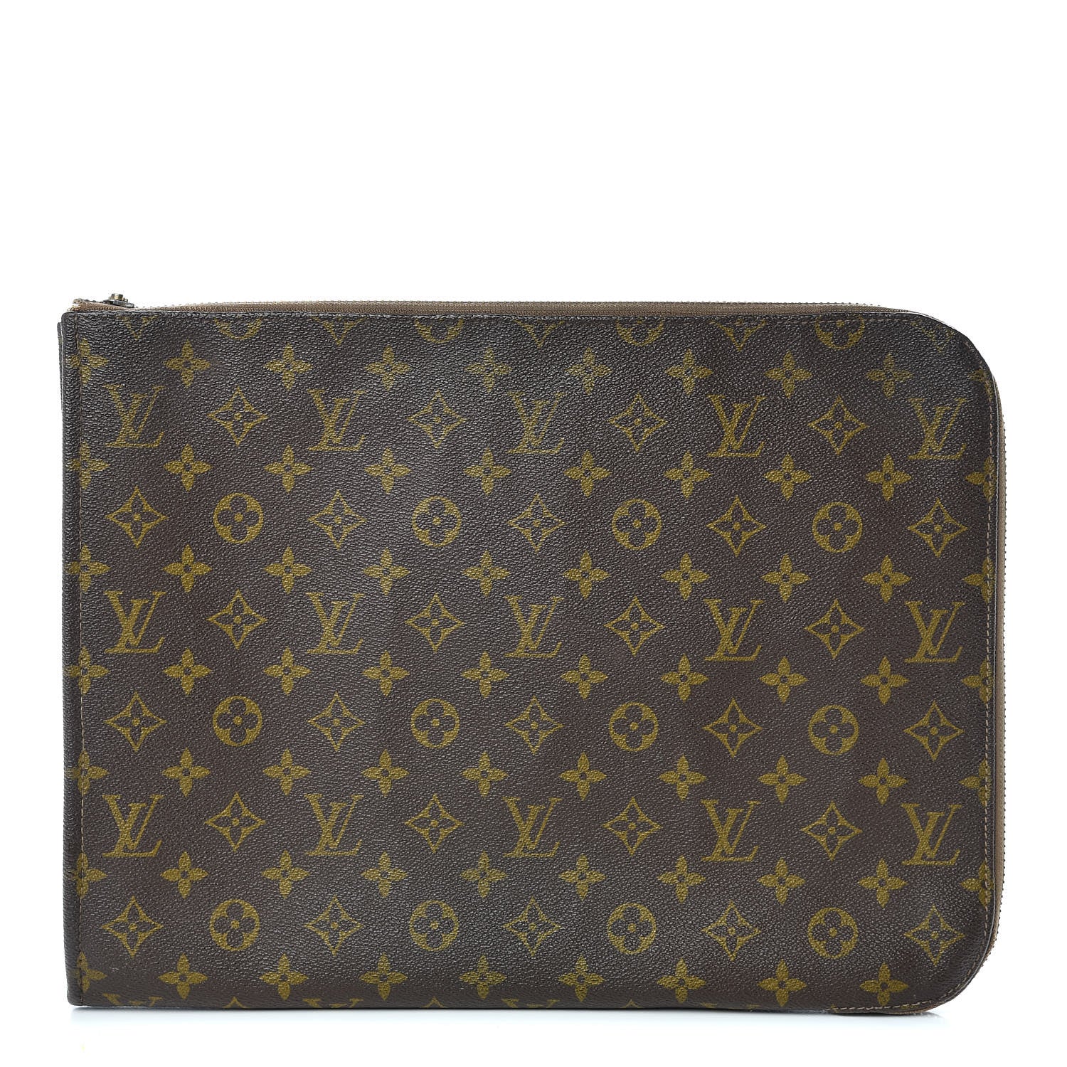 Louis Vuitton French Company Monogram Poche Documents Portfolio Case 39 1 of 12