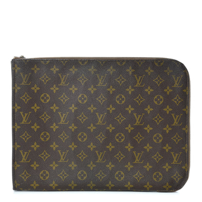 Louis Vuitton French Company Monogram Poche Documents Portfolio Case 39 1 of 12