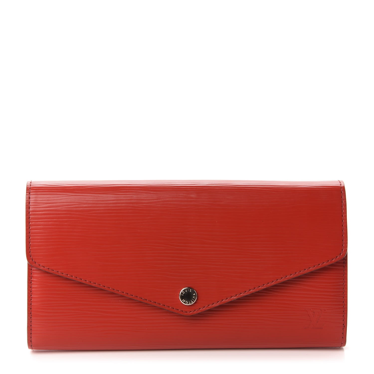 Louis Vuitton Epi Sarah Wallet NM Coquelicot 1 of 7