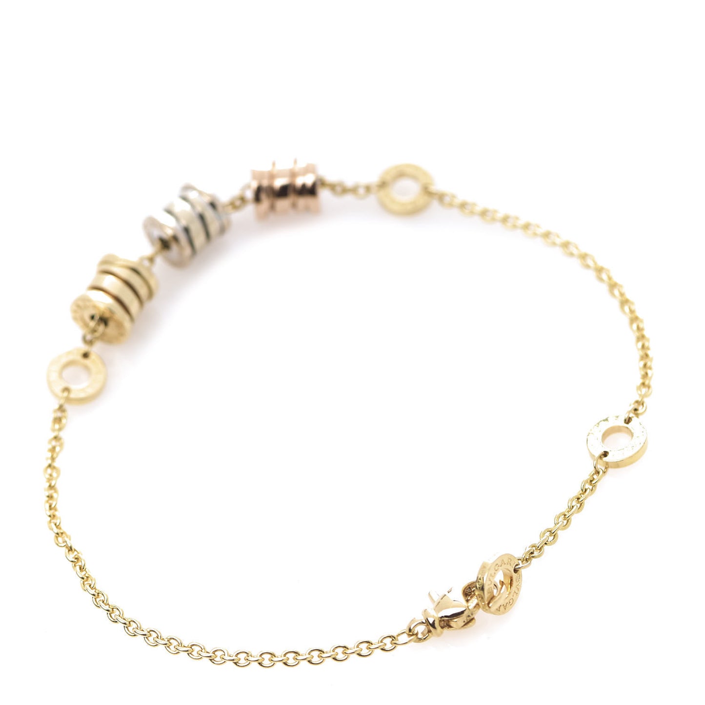 18K Yellow Rose White Gold B.Zero1 Bracelet