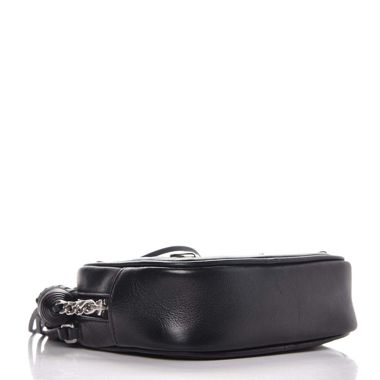 Nappa Studded Monogram Heart Blogger Bag Black