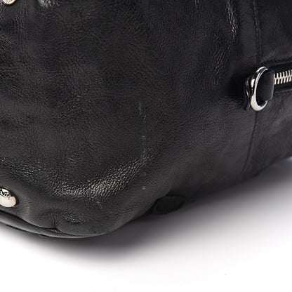 Prada Cervo Shine Bauletto Black 10 of 12