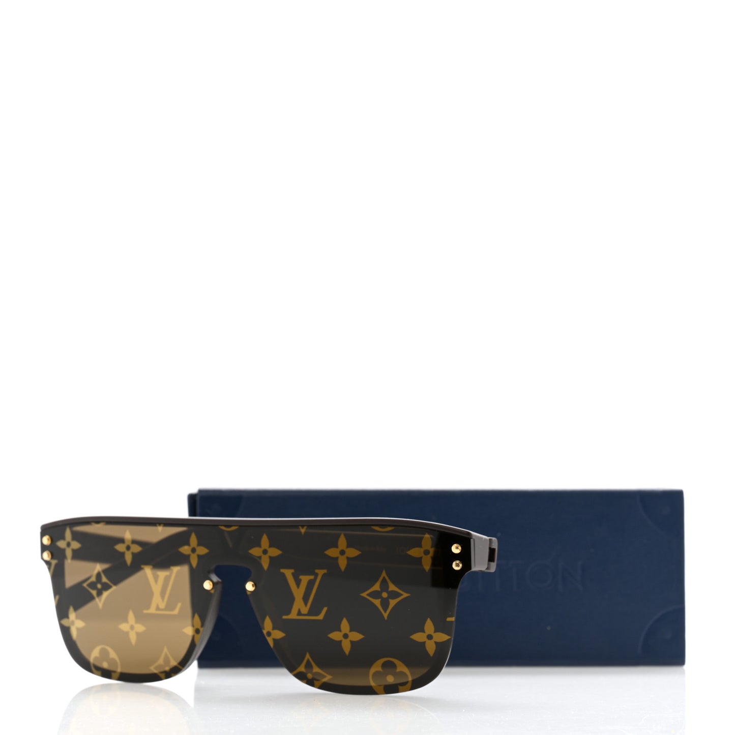 Acetate LV Waimea Square Sunglasses Z1485W Brown