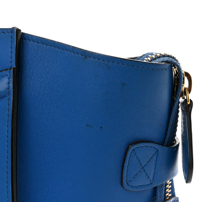 Celine Smooth Calfskin Mini Luggage Royal Blue 13 of 21
