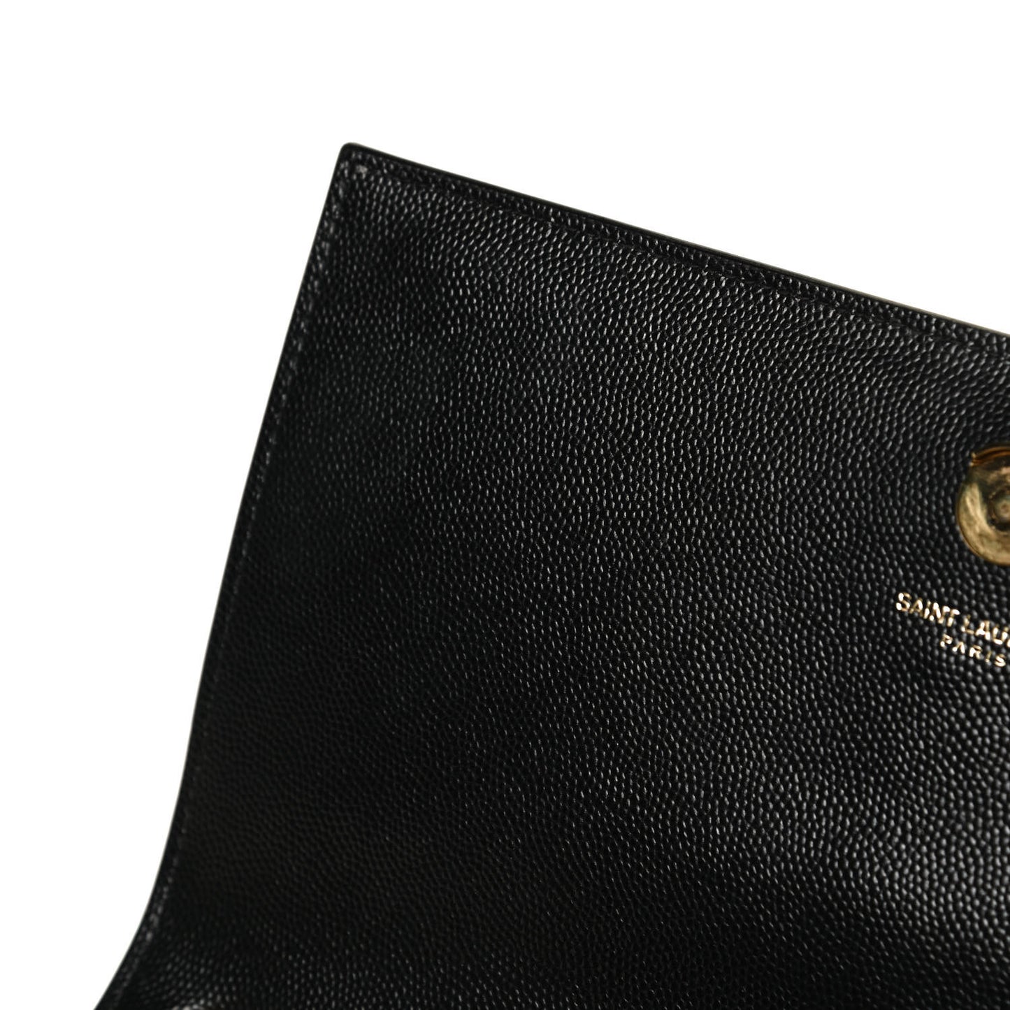 Grain De Poudre Medium Classic Monogram Kate Satchel Black