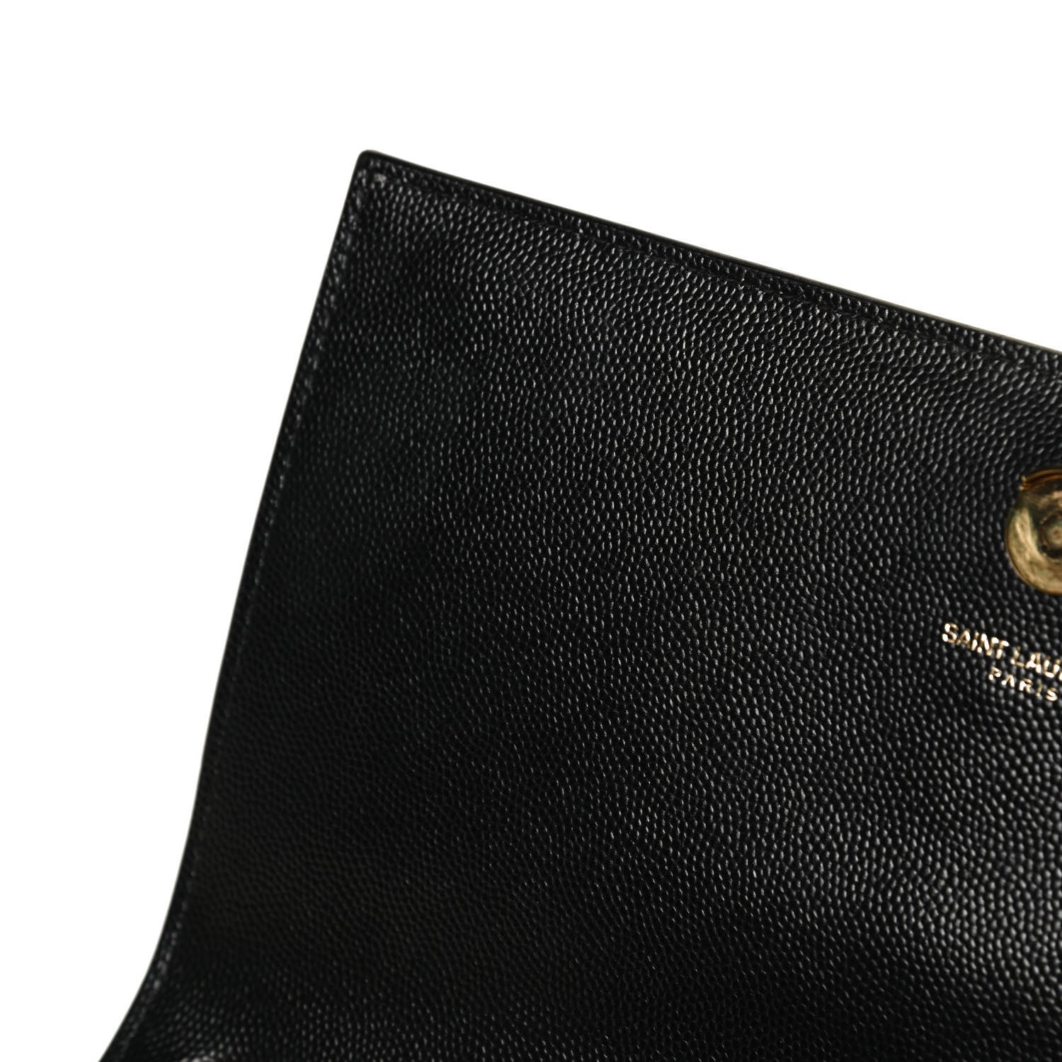 Saint Laurent Grain De Poudre Medium Classic Monogram Kate Satchel Black 13 of 13