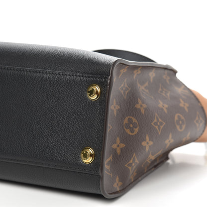 Louis Vuitton Calfskin Monogram On My Side Black 8 of 8