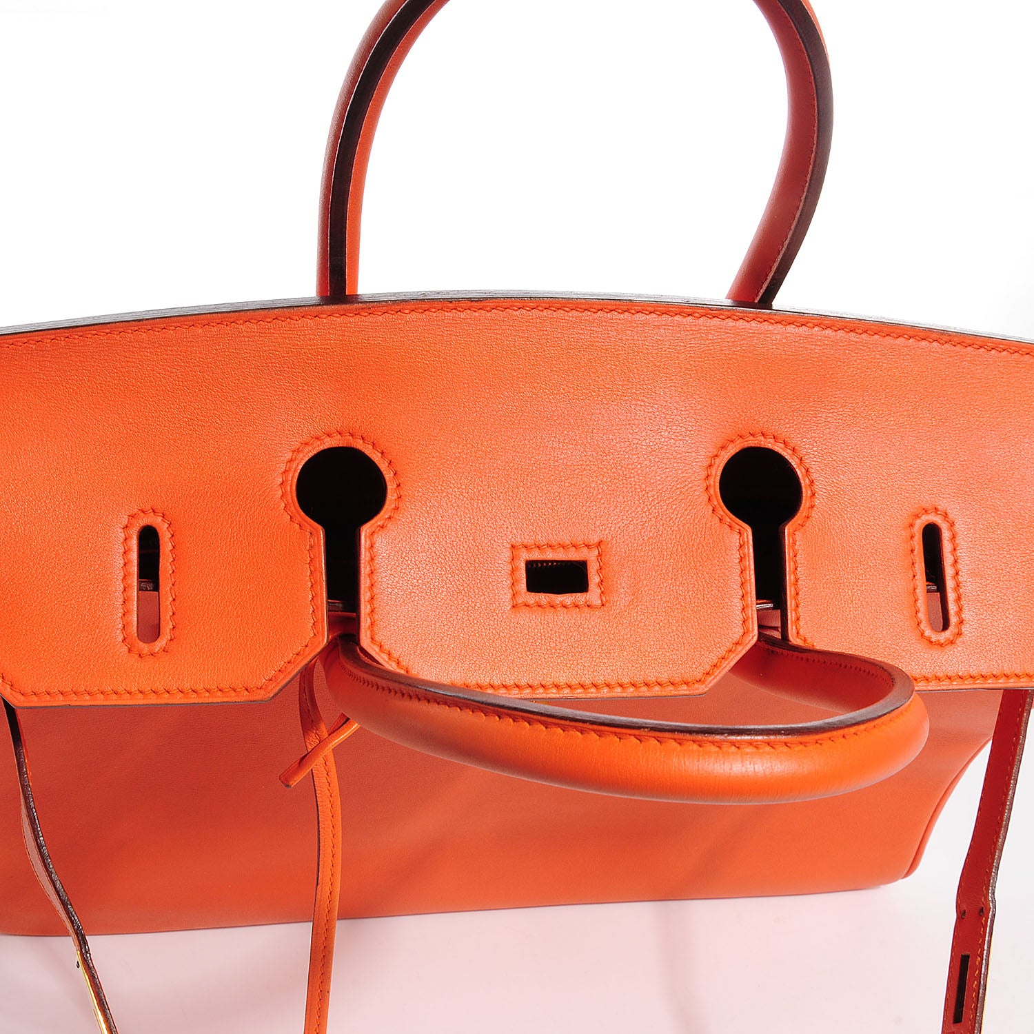 Hermes Gulliver Birkin 35 Orange 19 of 27