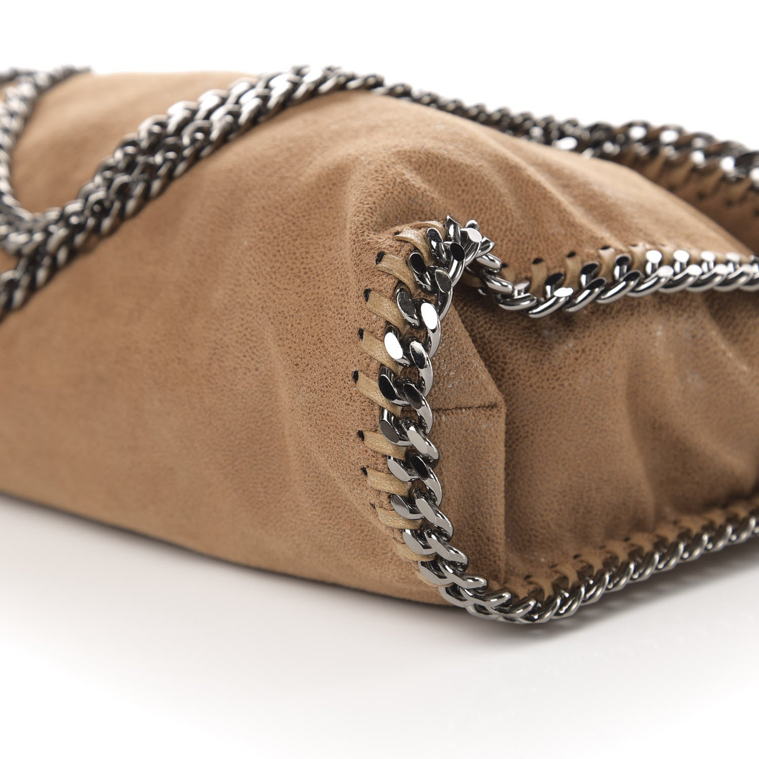 Stella McCartney Shaggy Deer Small Falabella Tote Camel 9 of 10