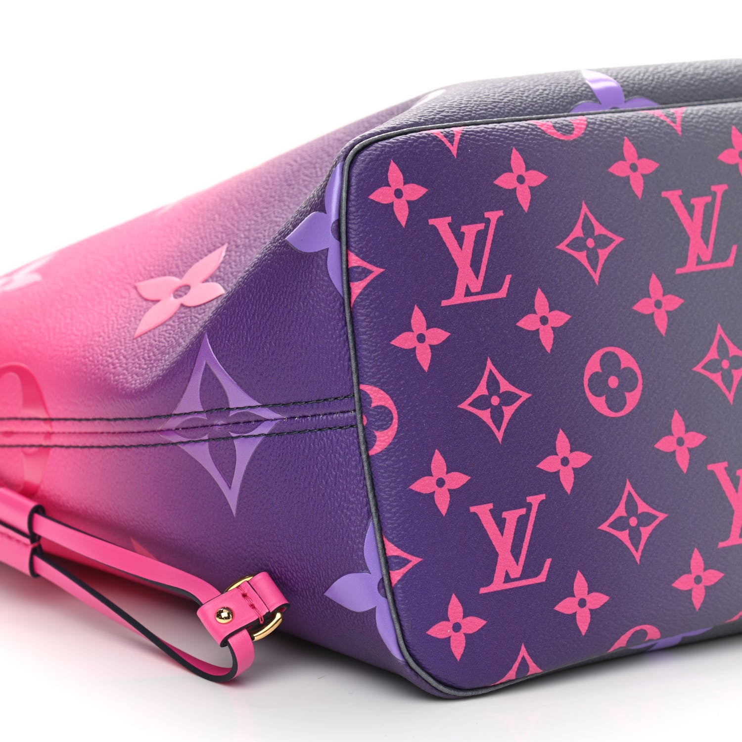 Louis Vuitton Monogram Giant Spring In The City Neverfull MM Midnight Fuchsia 8 of 11