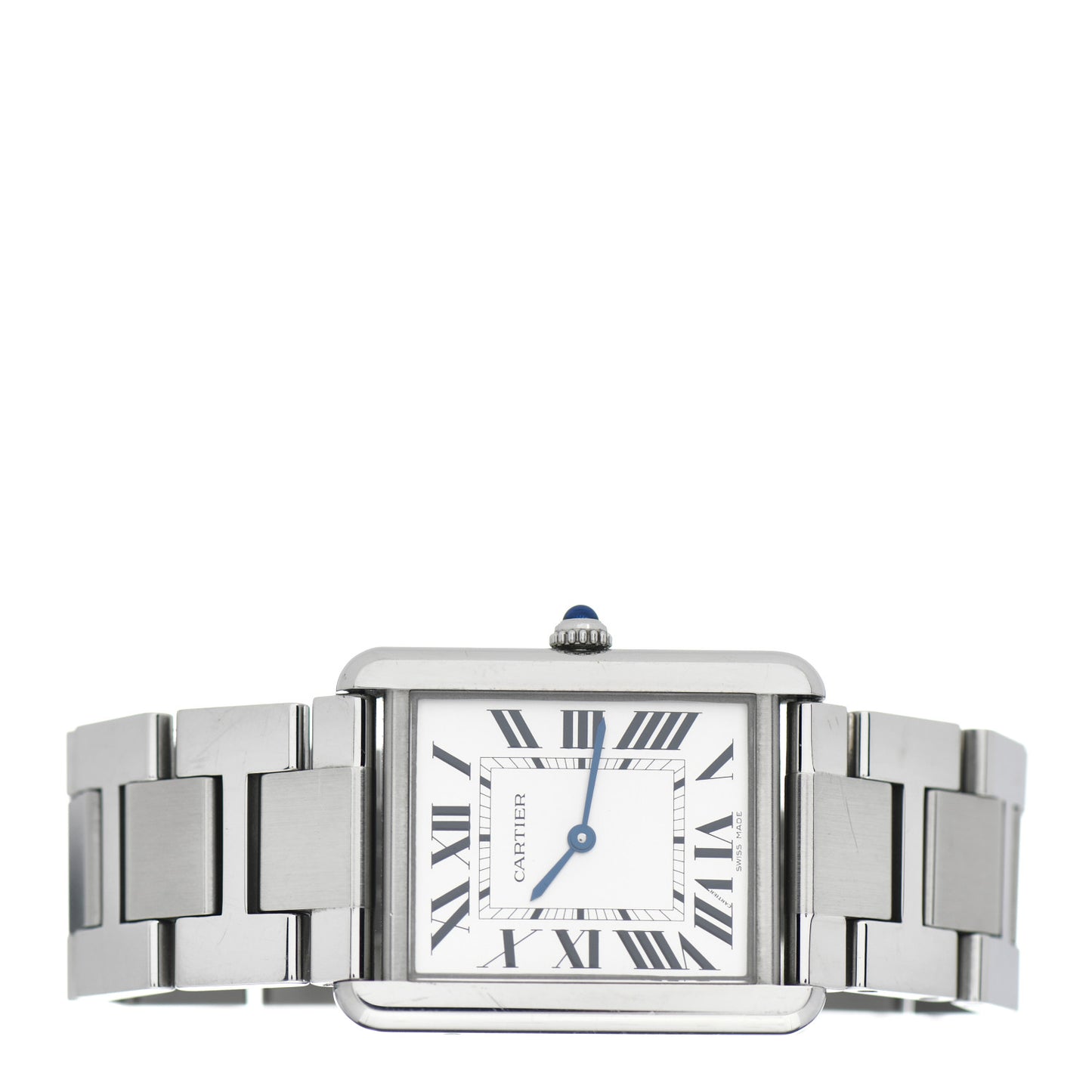 Stainless Steel 27mm Tank Solo Quartz Watch