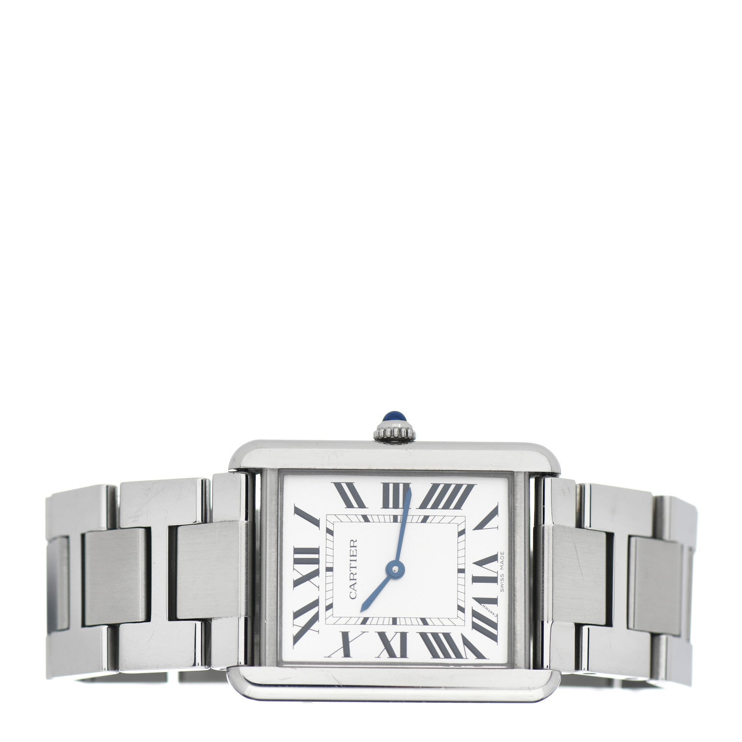Cartier Stainless Steel 27mm Tank Solo Quartz Watch 2 of 5