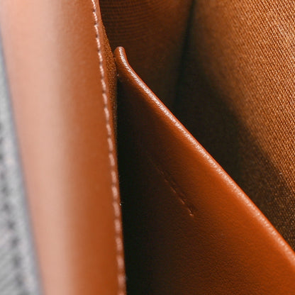 Celine Triomphe Canvas Multipochette Tan 8 of 12