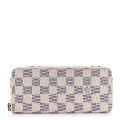 Louis Vuitton Damier Azur Clemence Wallet 1 of 10