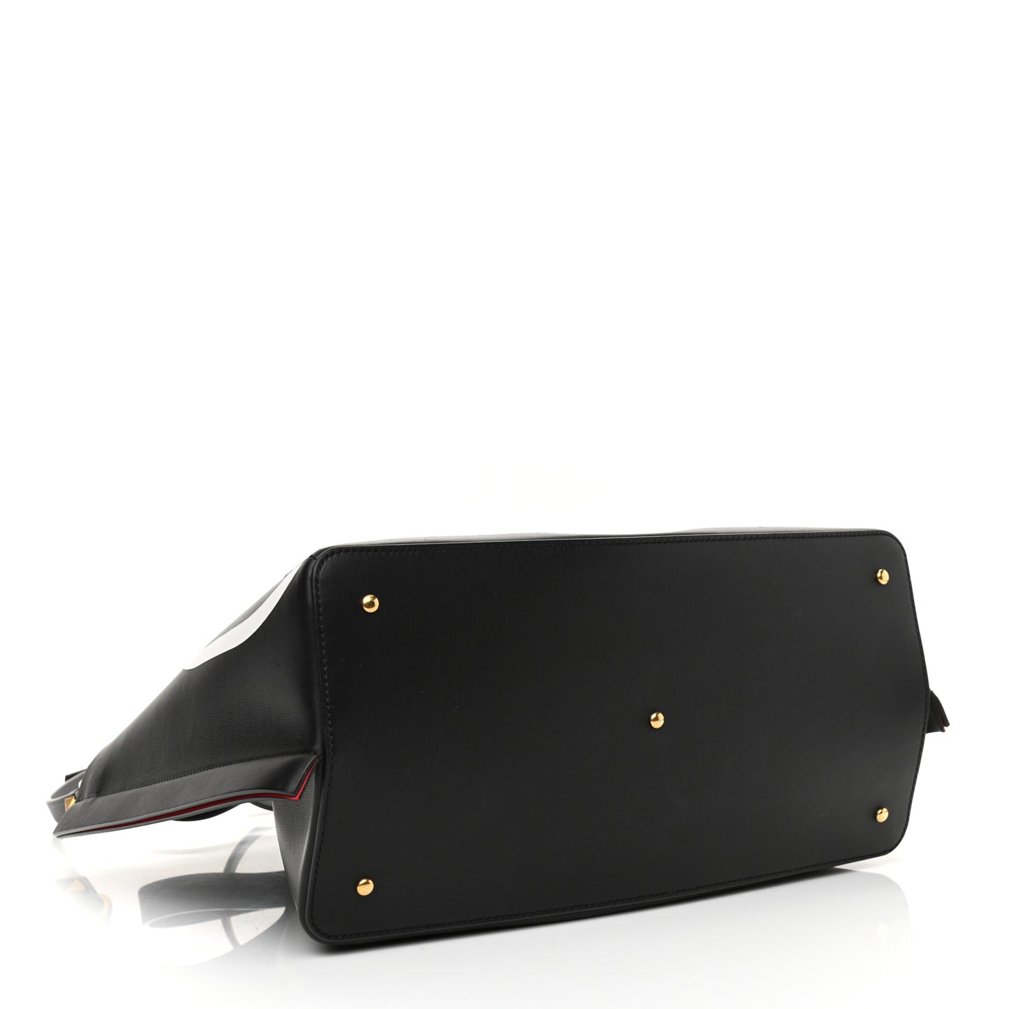 Nappa VLogo Medium Escape Tote Black