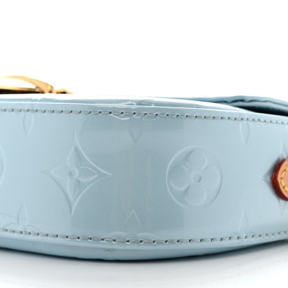 Louis Vuitton Vernis Malibu Pochette Sky Blue 9 of 12