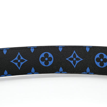 Louis Vuitton Canvas Bandouliere Shoulder Strap Black Bleu Digital 6 of 6