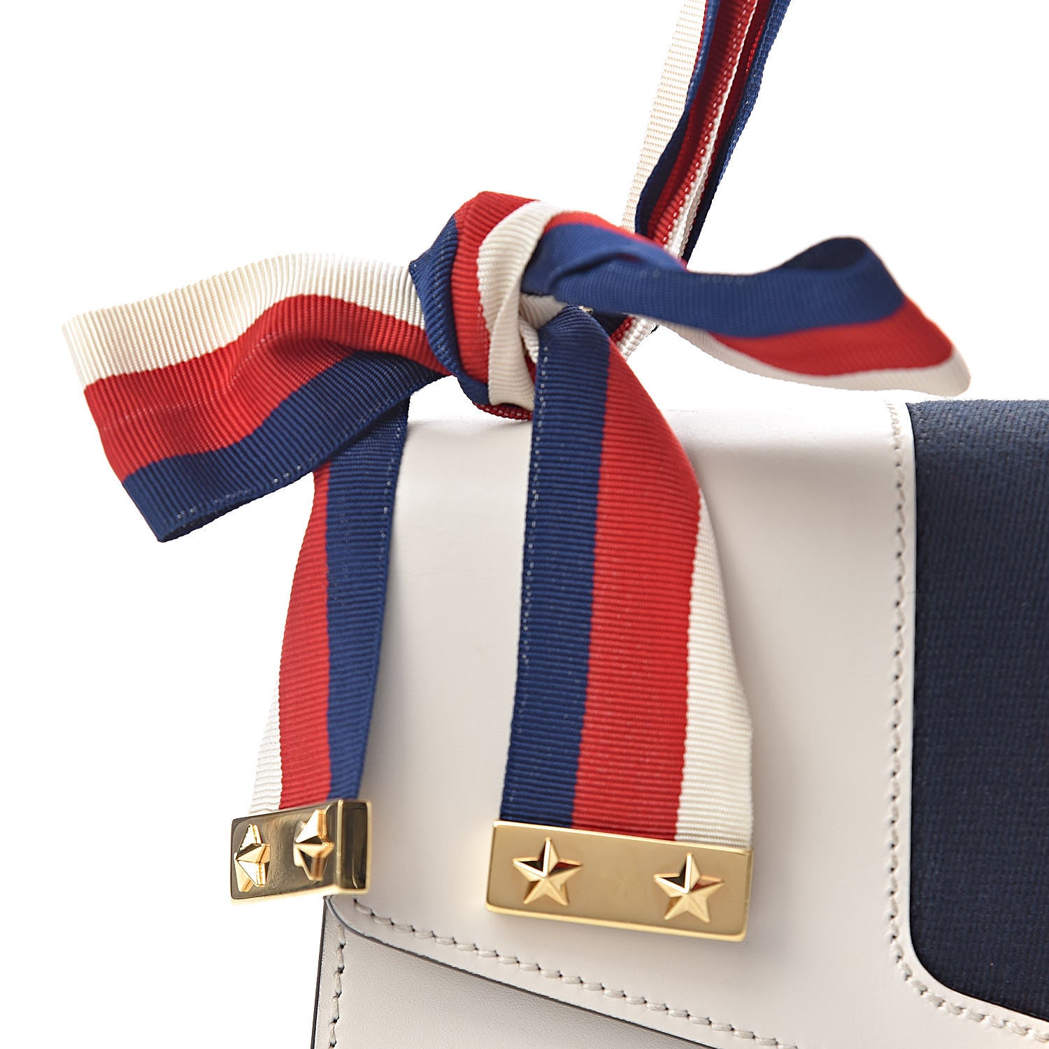 Gucci Calfskin Small Sylvie Shoulder Bag Off White 9 of 12