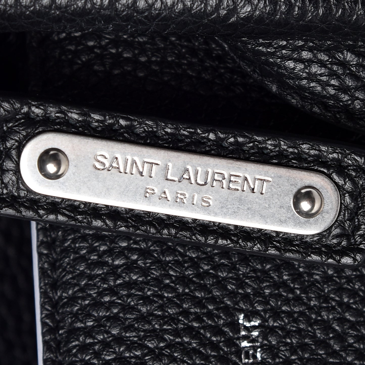 Grained Calfskin Small Supple Sac De Jour Black