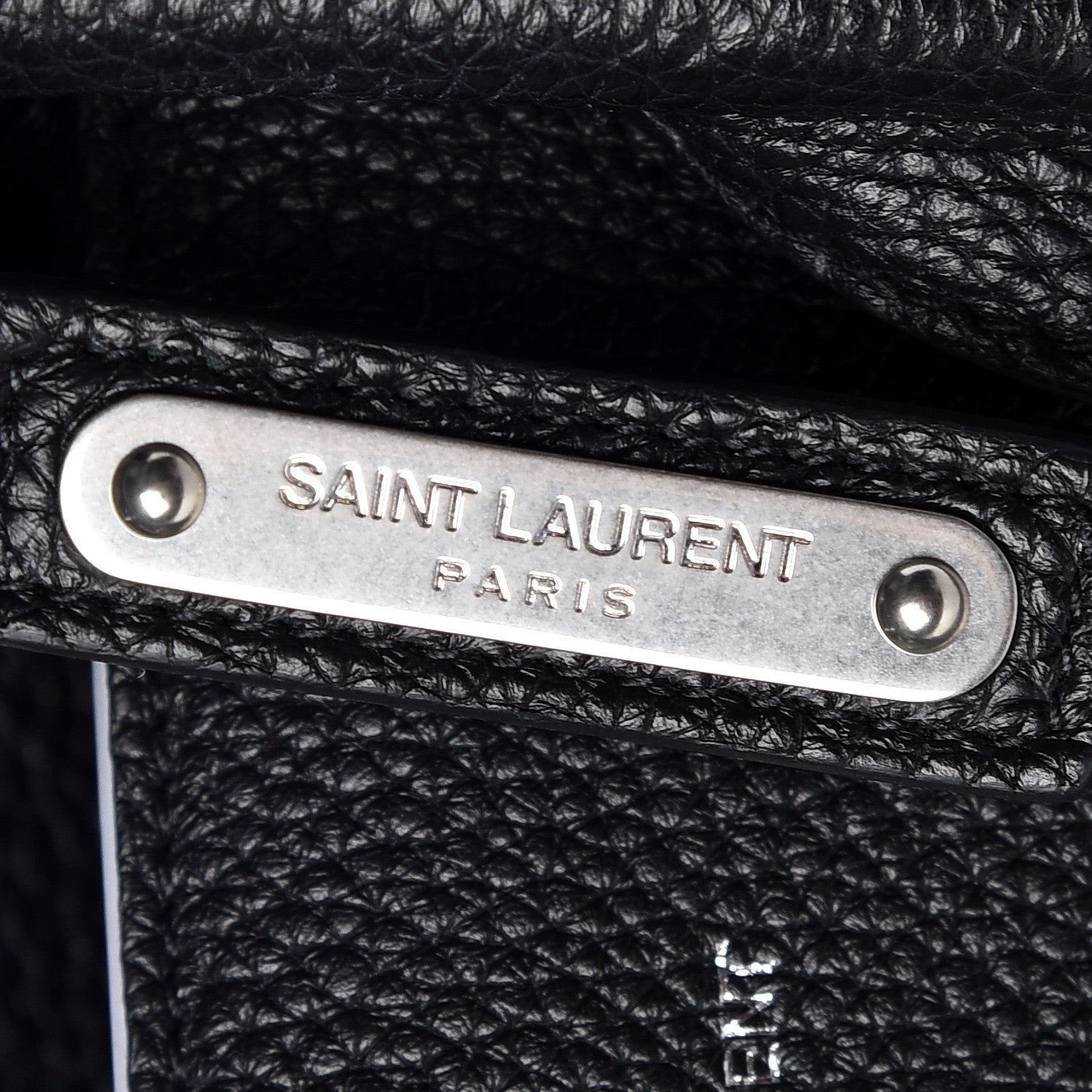 Saint Laurent Grained Calfskin Small Supple Sac De Jour Black 13 of 13