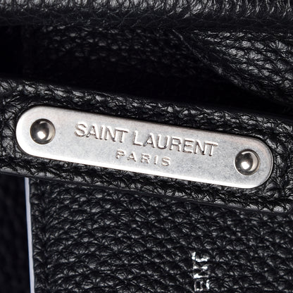 Saint Laurent Grained Calfskin Small Supple Sac De Jour Black 13 of 13
