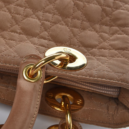 Christian Dior Nylon Cannage Medium Lady Dior Brown 15 of 16