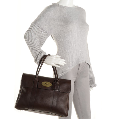 Mulberry Natural Leather Bayswater Chocolate 4 of 10