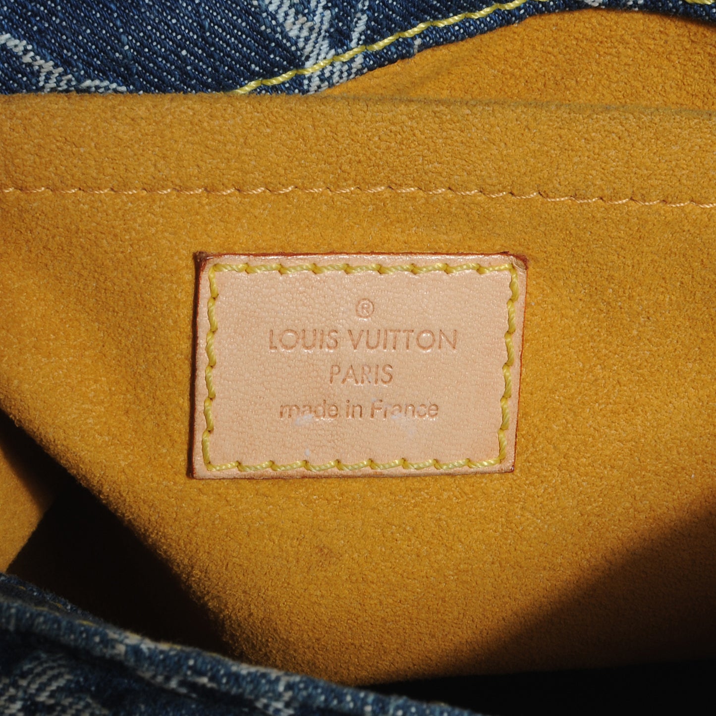 Denim Sac Plat