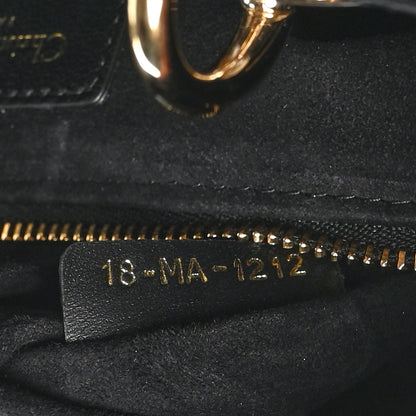Christian Dior Lambskin Cannage Small My ABCDior Lady Dior Black 7 of 10