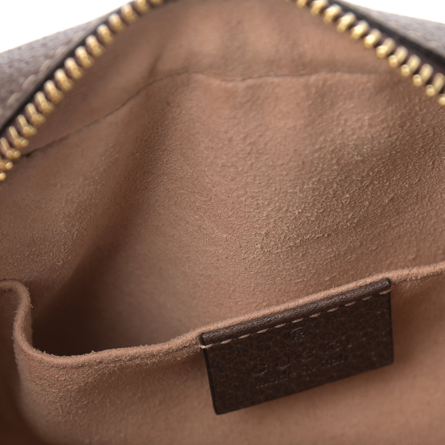 Gucci GG Supreme Monogram Web Mini Ophidia Shoulder Bag Brown 6 of 11
